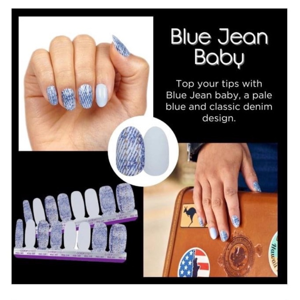 Retired Color Street Blue Jean Baby